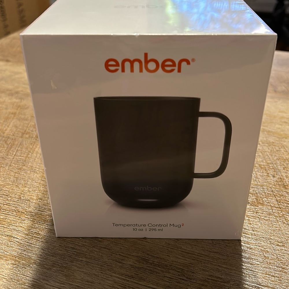 Ember temperature control mug new sealed in box